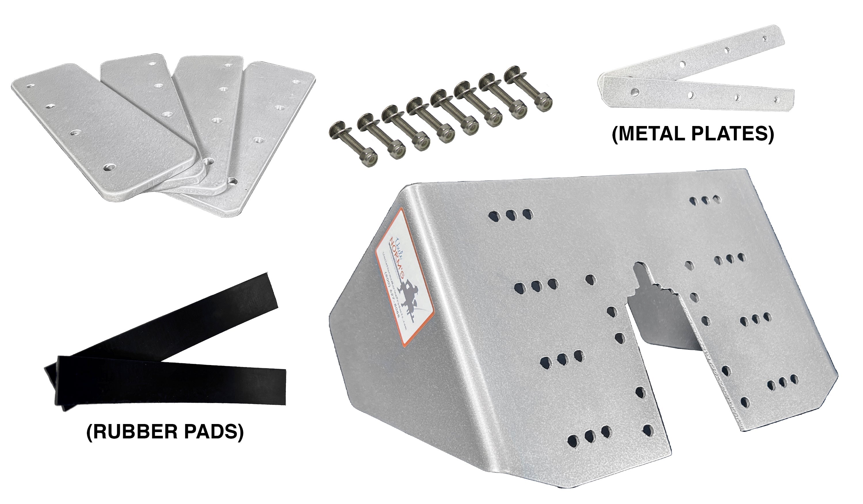 'The Dolphin' Limited Edition Trolling Fin Set (with No-Drill Clamp)