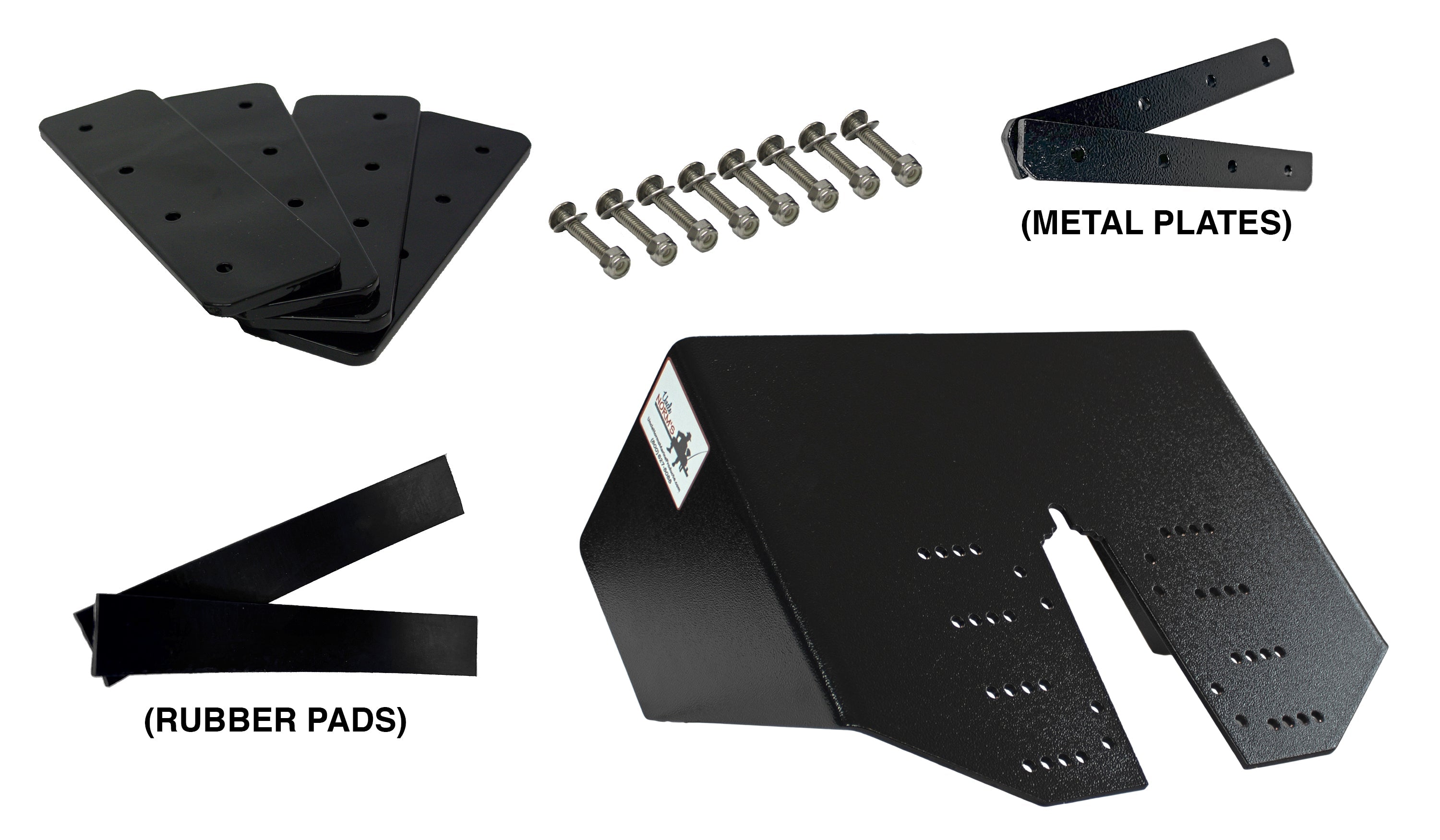 Orca Performance Fin with No-Drill Clamp